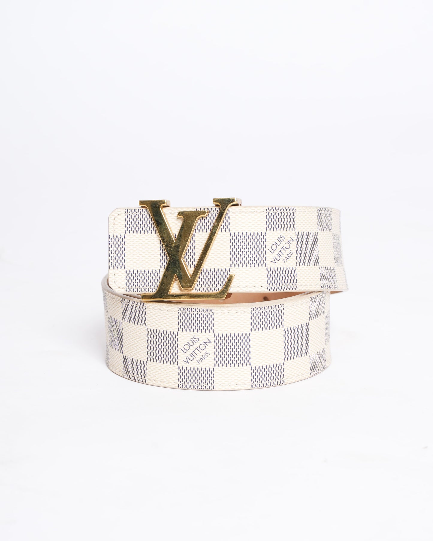 Louis Vuitton Damier Azur Canvas Belt
