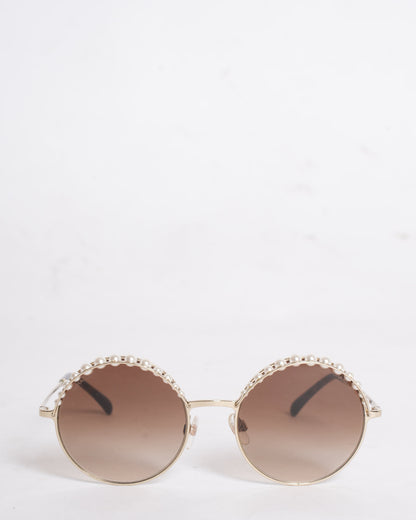 NINE CHANEL PEARL SUNGLASSES
