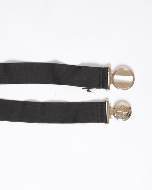 New Gucci Interlocking G Stretchable Belt