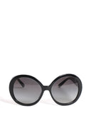 Chanel Round Frame Sunglasses WIth Pearl Detailing On Temple