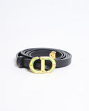 New Christian Dior Women's Belt In Black