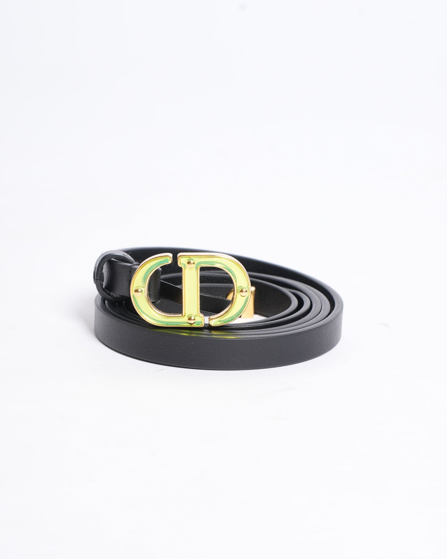 New Christian Dior Women's Belt In Black