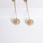 New Dior Secret Cannage ""Mise en Dior"" Drop Earrings