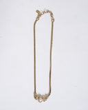 Christian Dior   pearl and gold plated necklace