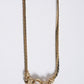 Christian Dior   pearl and gold plated necklace