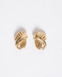 Christian Dior Gold Plated Earrings