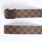 New LV Damier Ebene Men's Belt