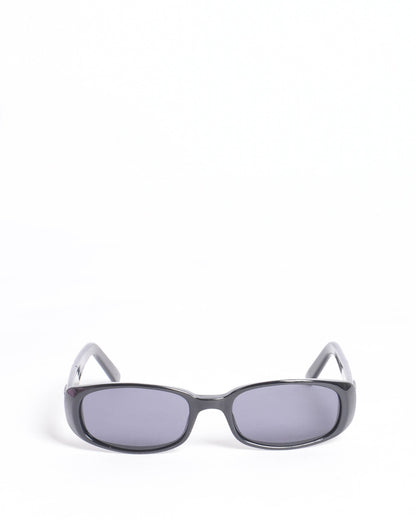 Gucci Rectangle Acetate  Black Sunglasses