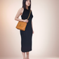 Chanel Classic Flap   Camel Caviar Leather 24k Gold Plated Giant CC Logo