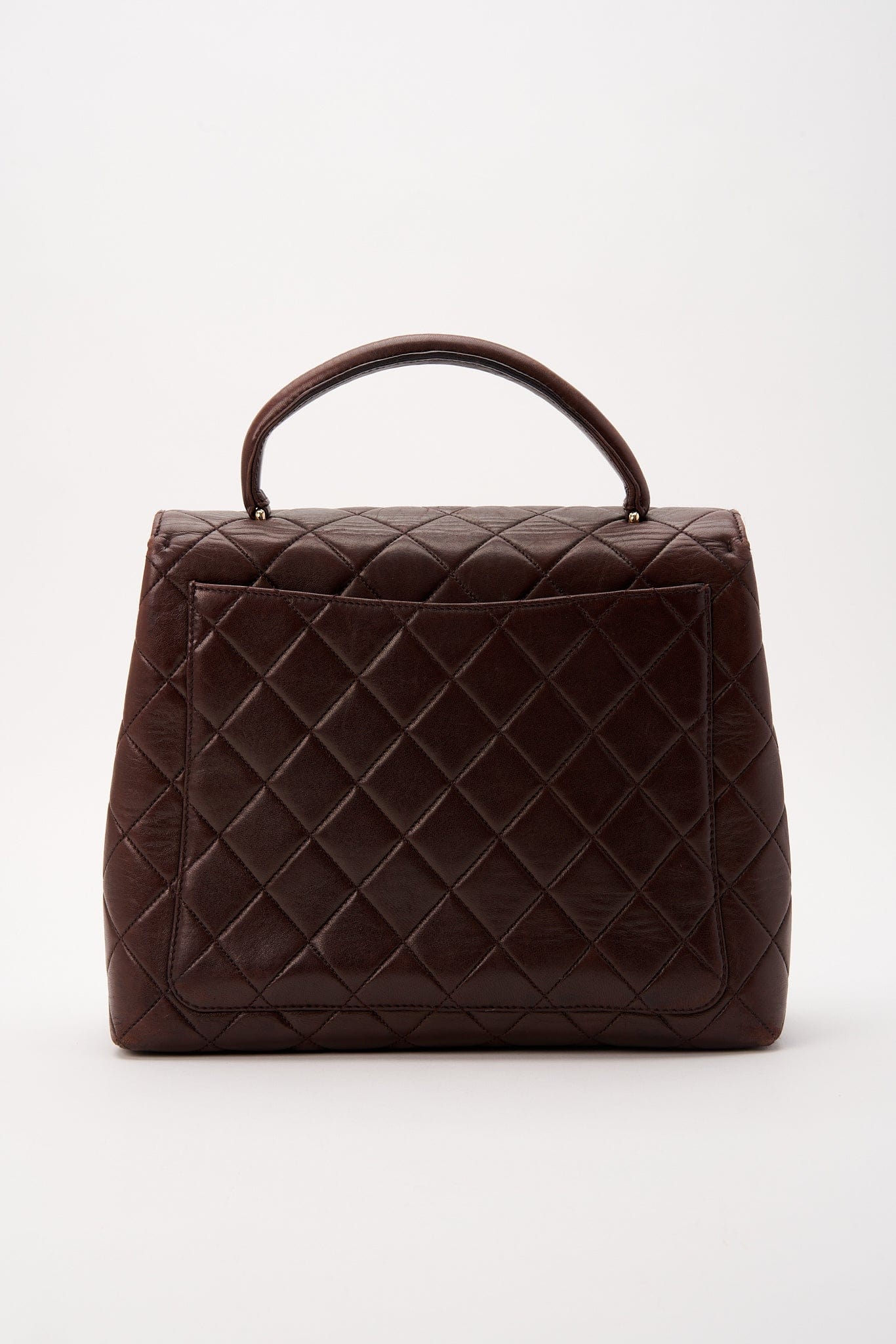 Chanel Brown Kelly Bag With 24K Gold Plated Hardware