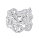 HERMES Chaine d'Ancre Anchene Ring Size GM/50 SV925