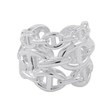 HERMES Chaine d'Ancre Anchene Ring Size GM/52 SV925