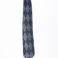 Burberry Checkered Tie In Grey & Navy Combination