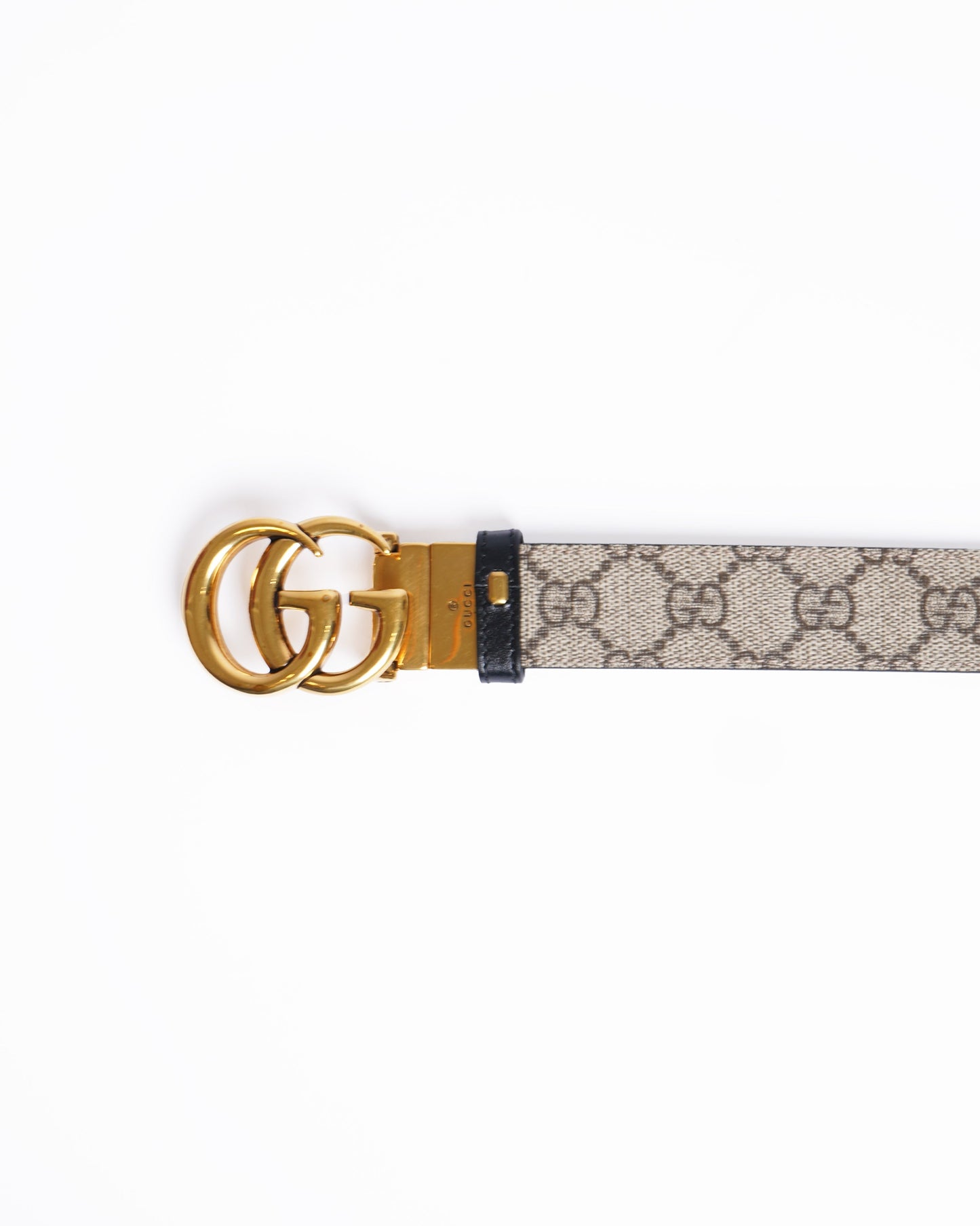 Gucci GG Reversible Women's Belt In Monogram Canvas
