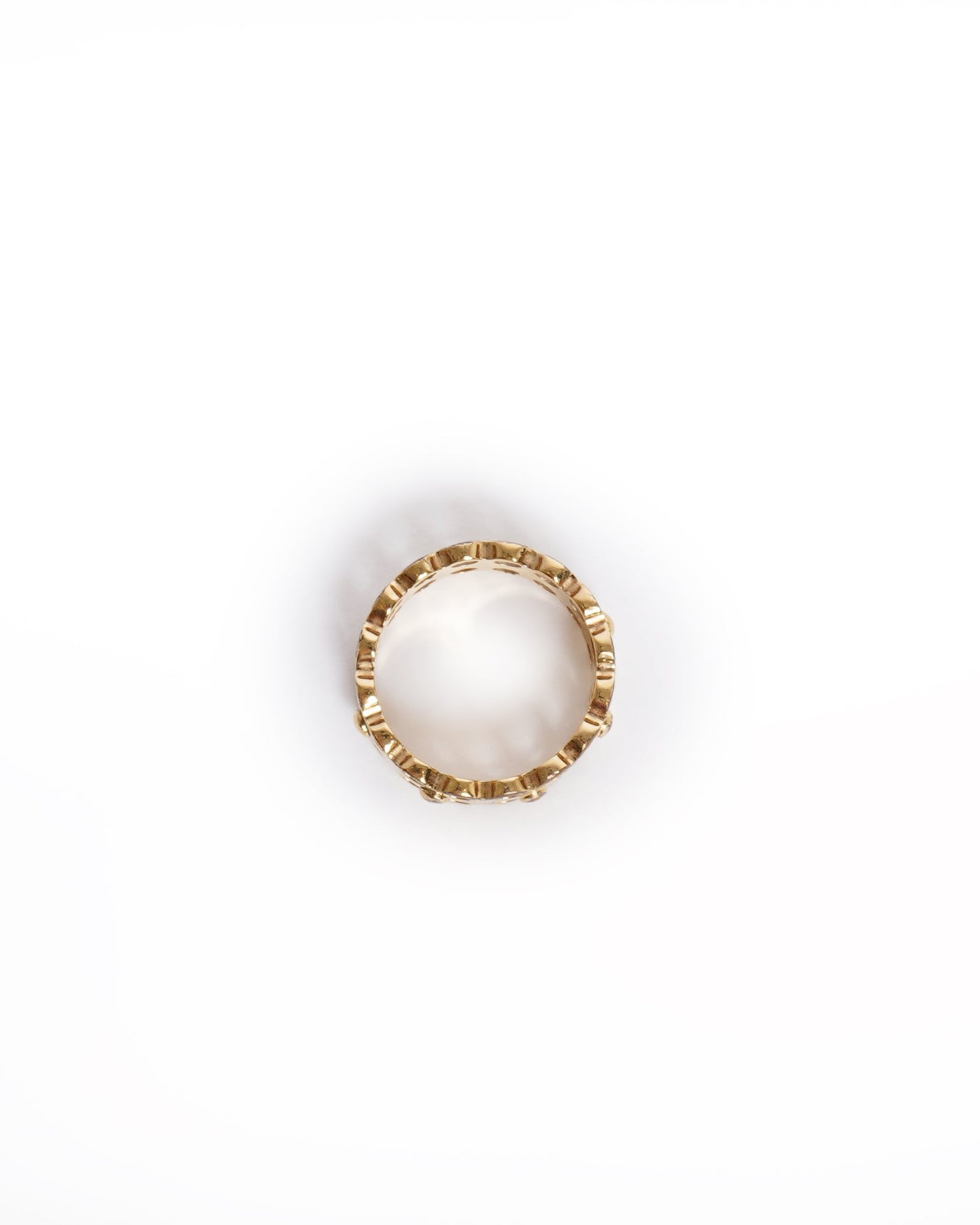 Louis vuitton hide and seek gold ring