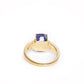 Louis vuitton crystal gamble ring