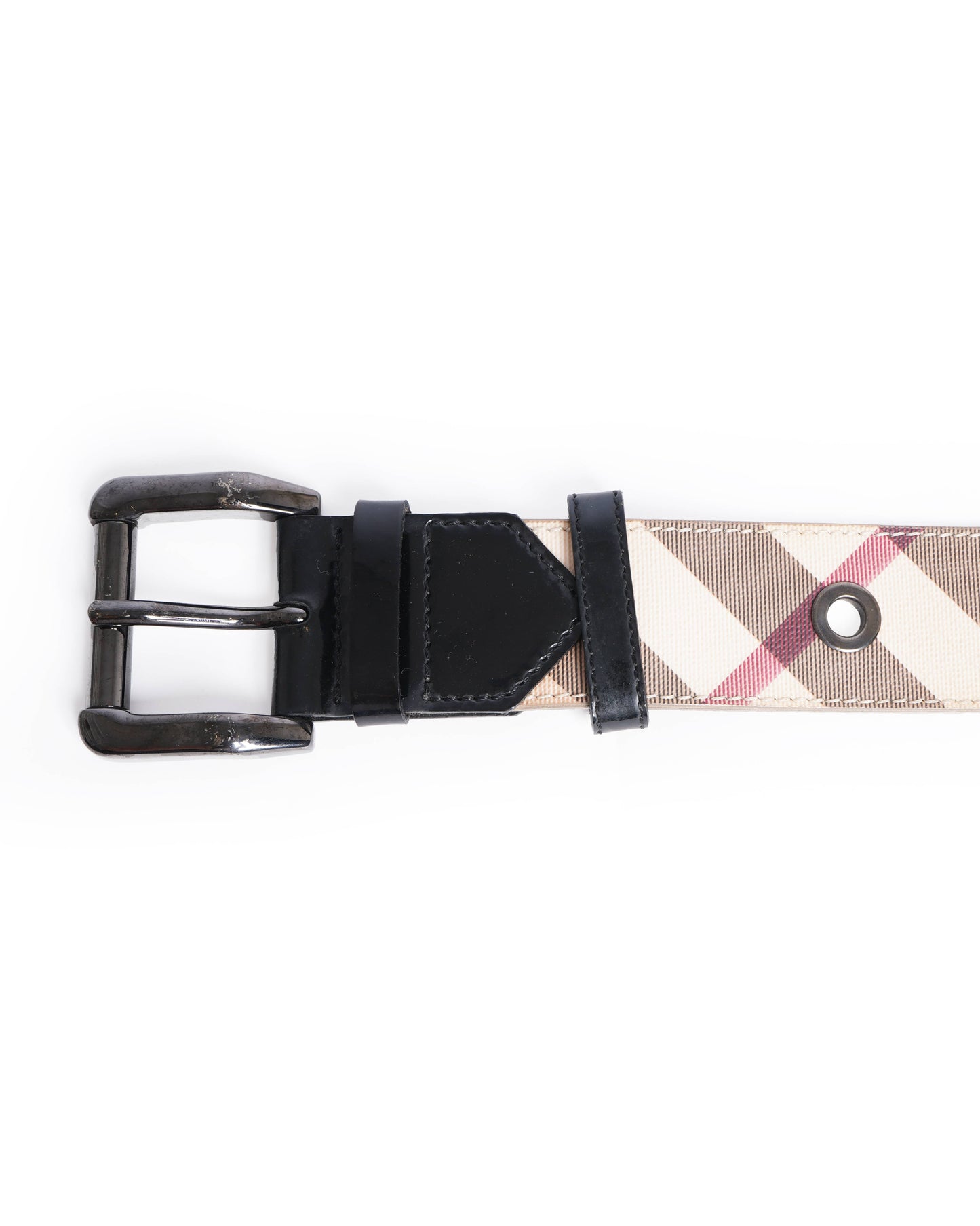 Burberry Signature Checkered Women's Belt