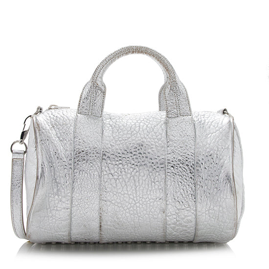 Alexander Wang Pebbled Lambskin Rocco Satchel (SHF-23102)