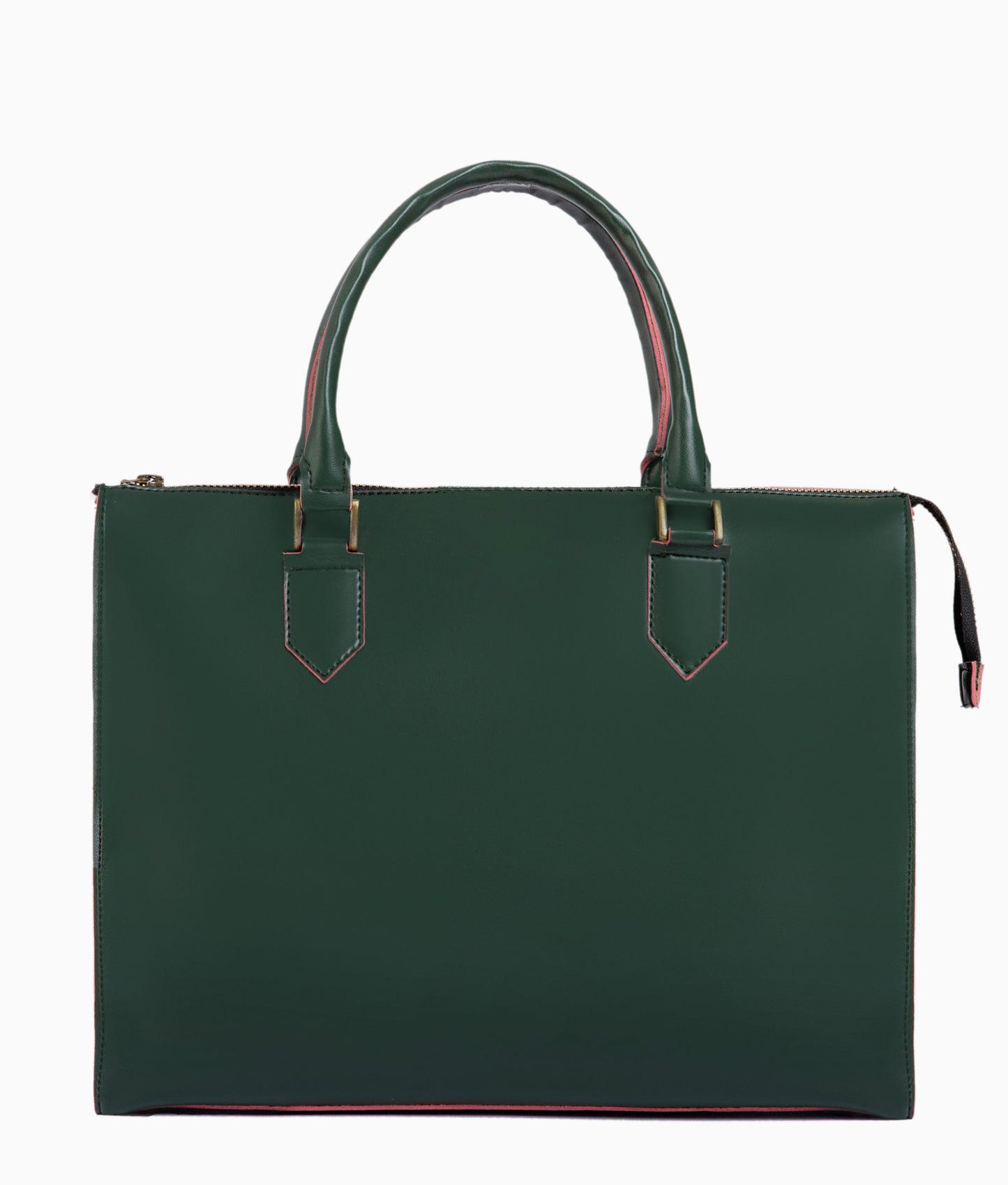 Army green workplace handbag