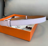 Hermes Rose Sakura Kelly Belt Palladium Hardware