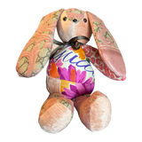 GG Logo   Silk Scarf Clever Bunny