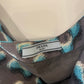 Prada Blue and Grey Sleeveless Printed Mini Dress Size IT 44 (UK 12)