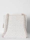 Chanel Tweed Resin Small Square Zipped Shopping Bag