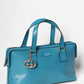 Gucci Small Boston Turquoise Bag