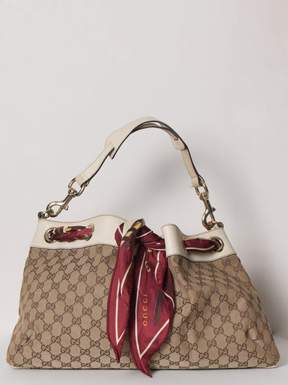 Gucci GG Canvas Poistano Hobo Bag