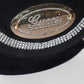 Gucci Black Embellished Suede Handbag