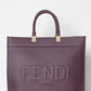 Fendi Sunshine Medium Maroon Bag