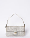 Fendi Quilted Baguette Shoulder Bag