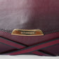 Burberry Large Maroon Crossbody Bag