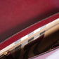 Burberry Large Maroon Crossbody Bag