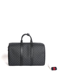 New Gucci Monogram Duffle Bag with Detachable Crossbody Strap