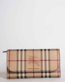 Burberry haymarket check halton wallet