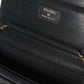 Chanel Black Quilted Caviar Leather Classic Bag