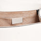 Gucci Sylvie Leather Top Handle Bag in White