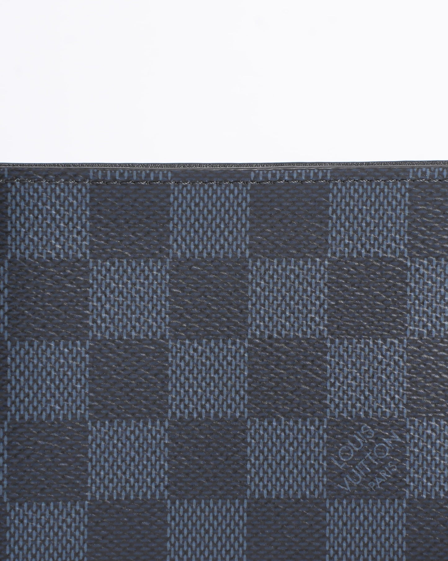 New Louis Vuitton Men's Wallet In Black & Blue