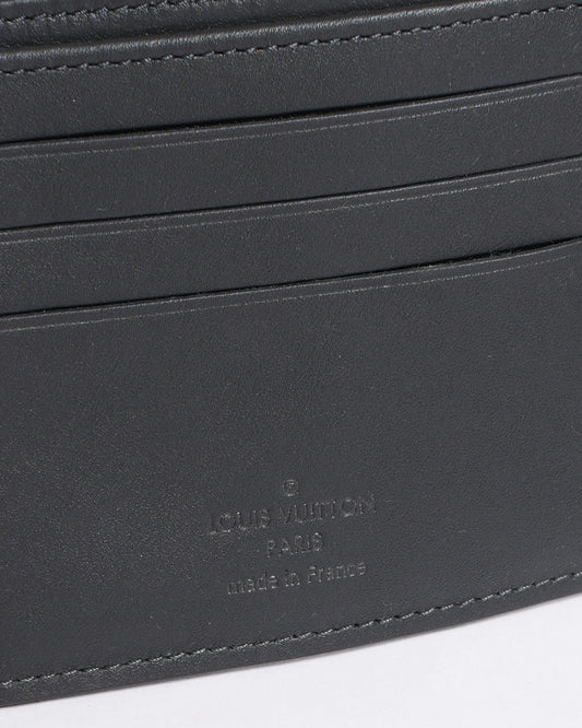 New Louis Vuitton Men's Wallet In Black & Blue