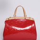 Louis Vuitton Rouge Grenadine Monogram Vernis MM Bag