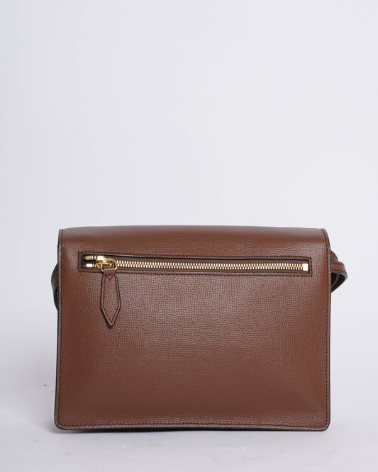 Burberry Macken Leather Crossbody Bag