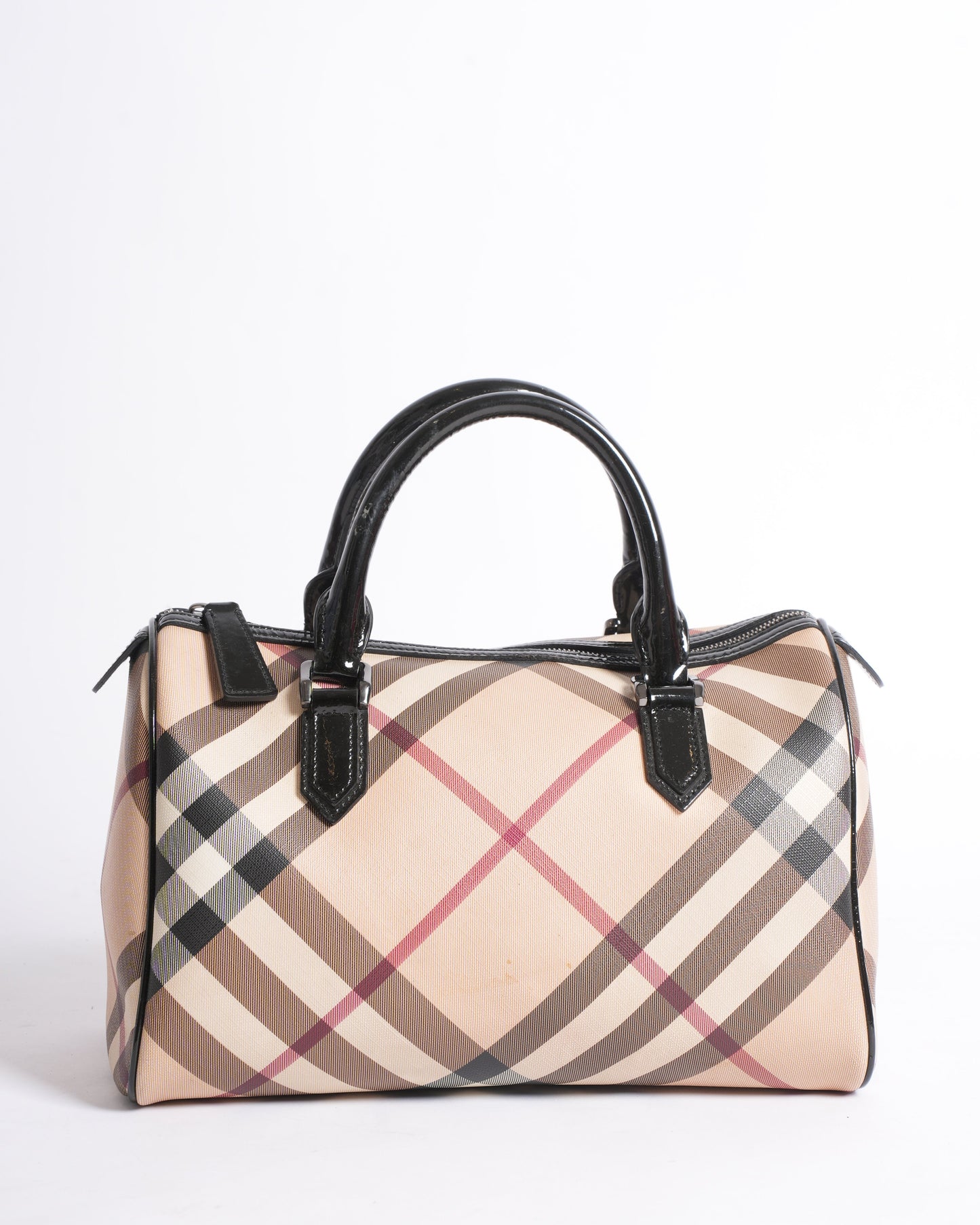 Burberry Nova Check Bowling Bag