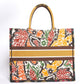 New Christian Dior Large Book Tote in Multicolour Paisley