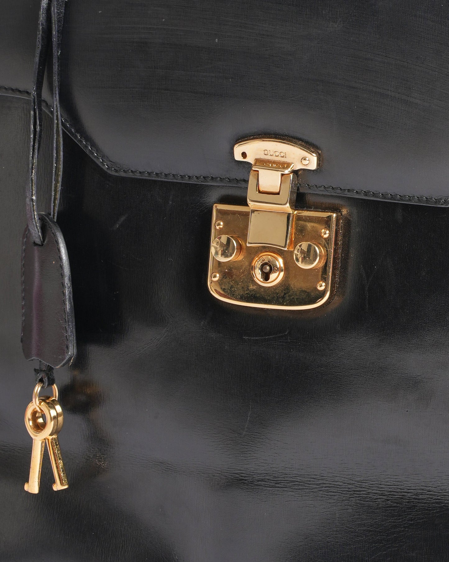 Gucci Lady Lock Bag in Black
