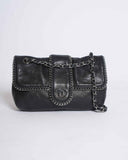 Chanel Black Lambskin Madison Chain Me Flap Bag