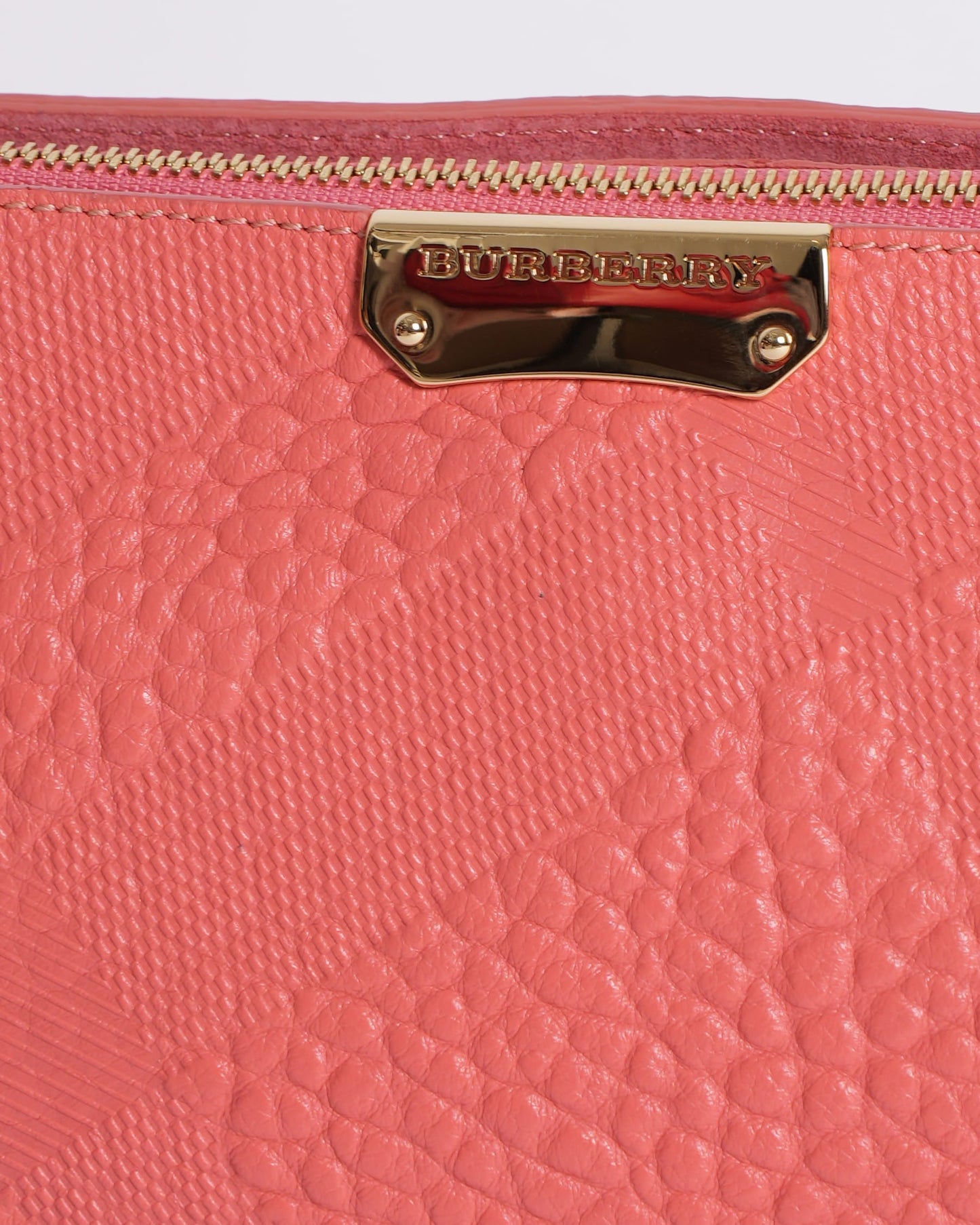 New Burberry Pink Chichester Leather Crossbody Bag