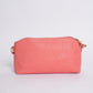 New Burberry Pink Chichester Leather Crossbody Bag