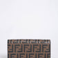 New Fendi Brown leather wallet