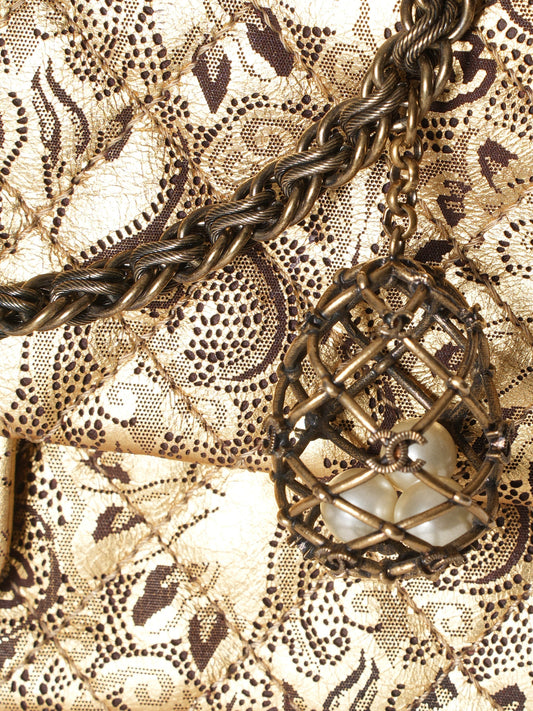 Chanel Paris Moscow Faberge Egg Flap Handbag - Limited Edition